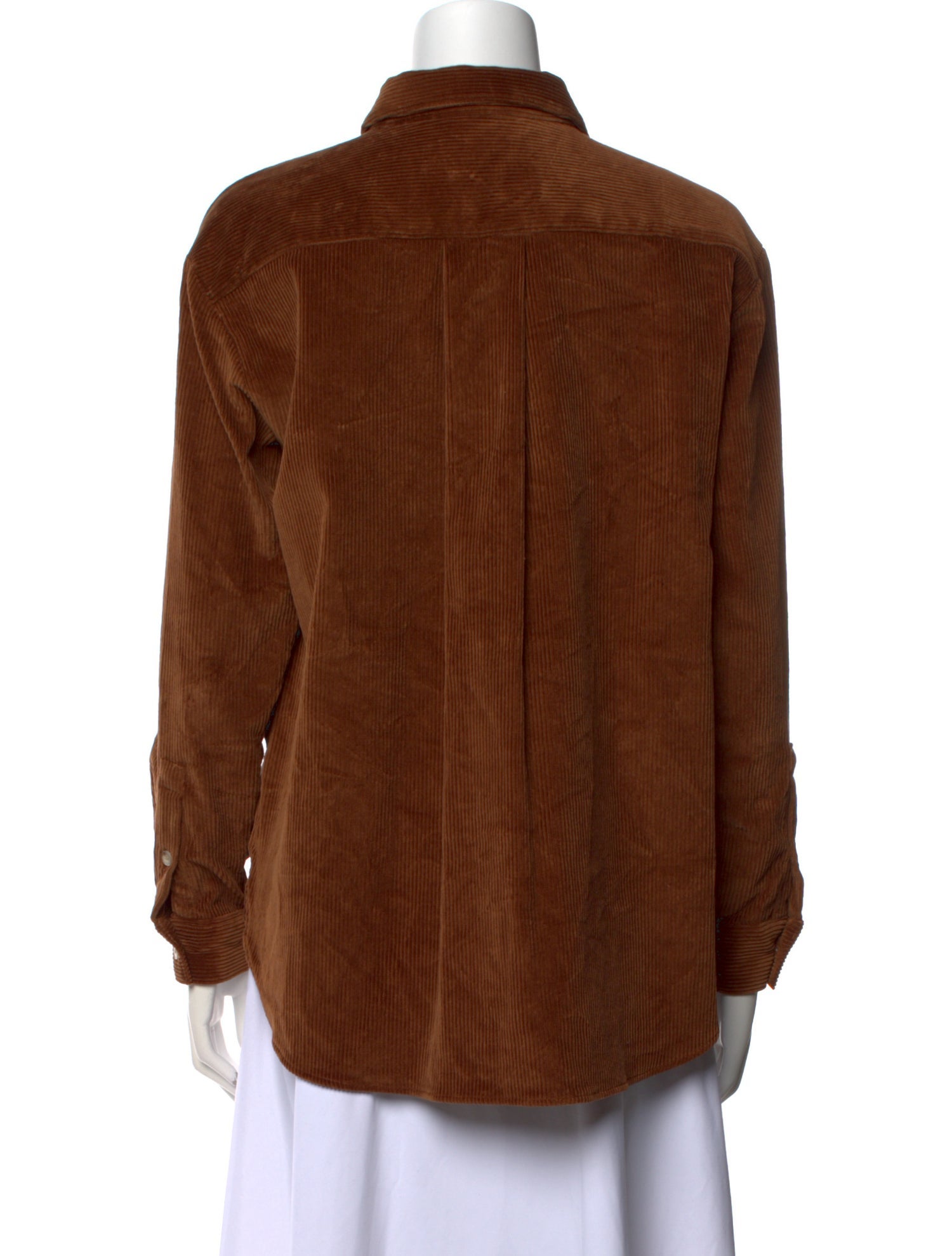 Sézane Long Sleeve Button-Up Top